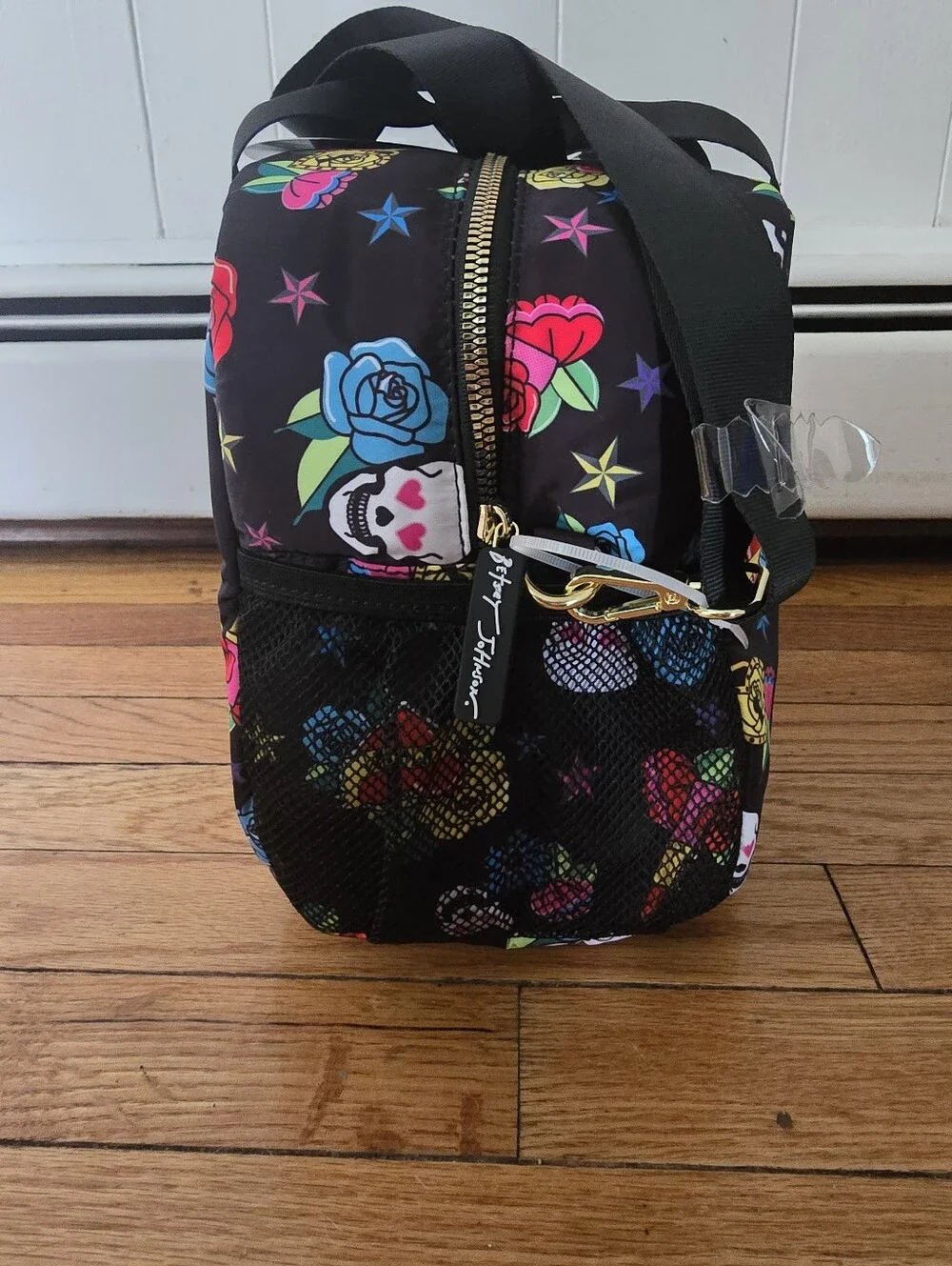Betsey Johnson Dia de Los Muertos Insulated Lunch Tote NWT